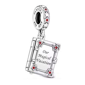 Pandora Disney Magical Vacation Best Day Ever Family Album Pendant Dangle Charm